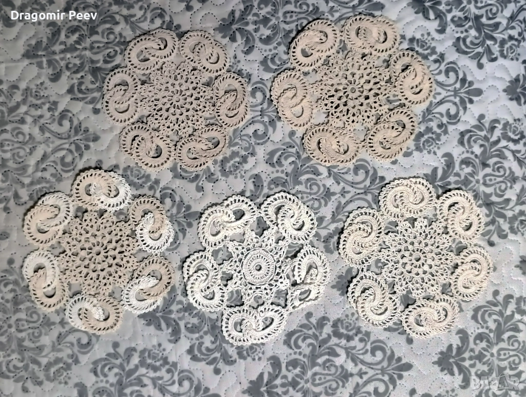 Продавам 5 нови ръчно плетени мильота, снимка 1