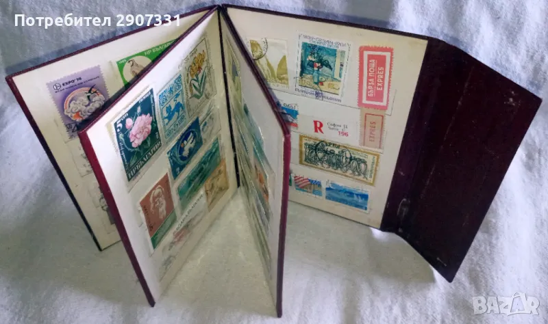 Албум с марки. 6 листа , снимка 1