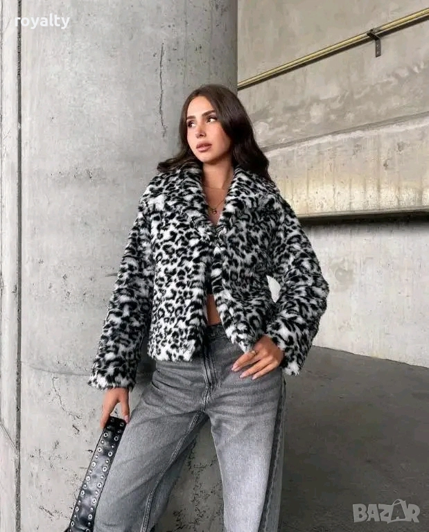 Дамско Палто в Тигров Цвят , снимка 1