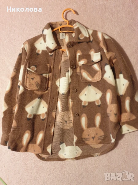 Продавам меко якенце на лисички, размер 134 см, снимка 1