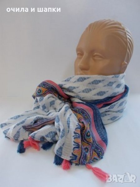 Памучен дамски шал лукс - 230, снимка 1