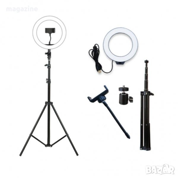 Професионална Лед Селфи Ринг Лампа за снимки и Видео ТикТок 10инча., снимка 1