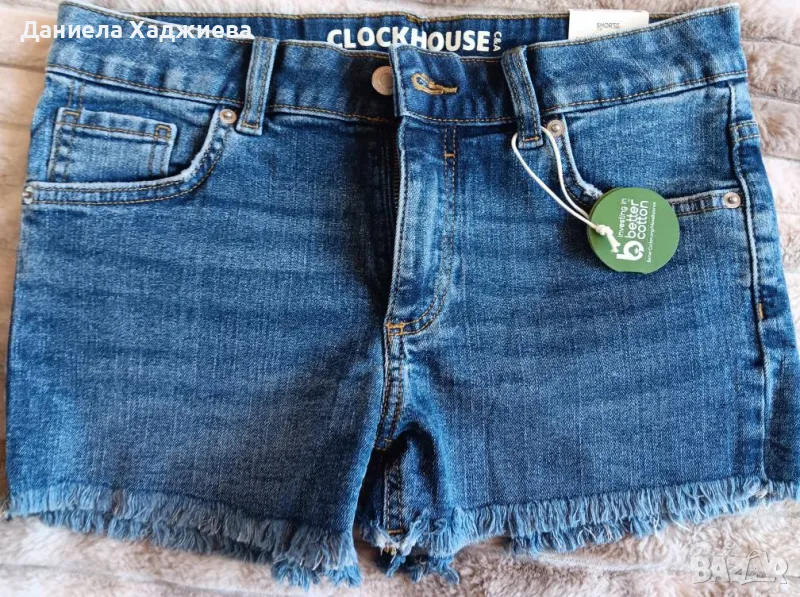 Дънкови къси панталони, снимка 1