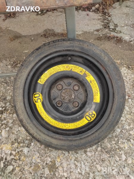 Резервна гума патерица 4/100/14, снимка 1
