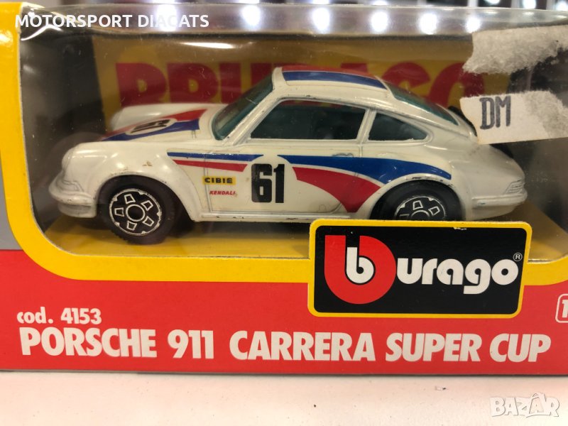 Колекционерски модел метална количка PORSCHE 911 CARERRA CUP 1:43 NEW, снимка 1