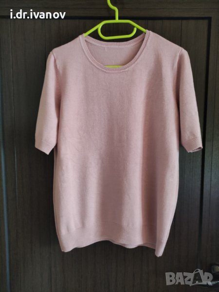 Памучна блуза тънко плетиво, снимка 1