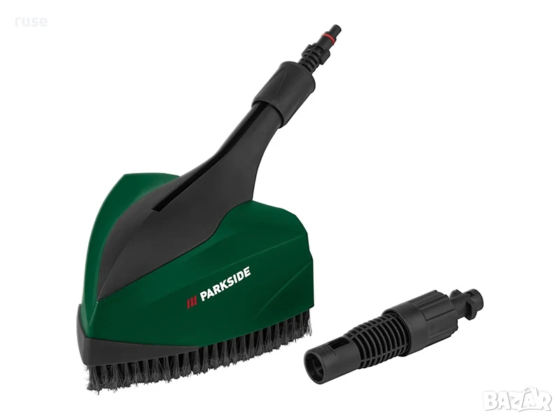 НОВИ! Триъгълна четка за водострйка Parkside, приставка за почистване с водоструйки, снимка 1