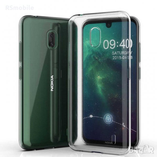 Nokia 2.2 - Силиконов Прозрачен Кейс Гръб, снимка 1