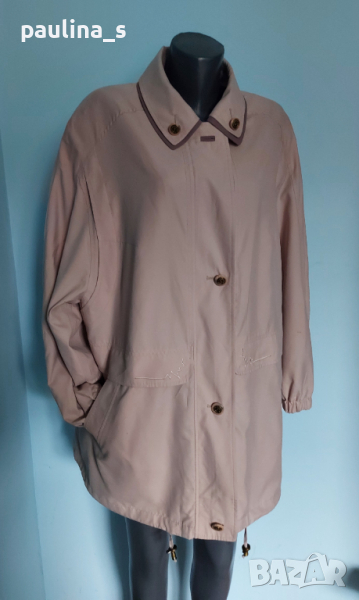 Винтидж / Гигант / Копринена парка / манто / шлифер "Modern Classic"/ 48EU, снимка 1