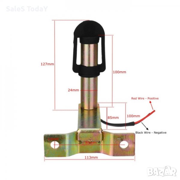 Метална поставка за маяк, стойка за сигнална лампа, снимка 1
