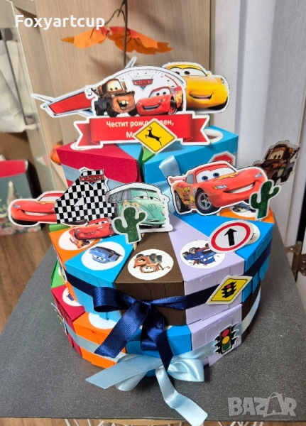 Картонена торта , снимка 1