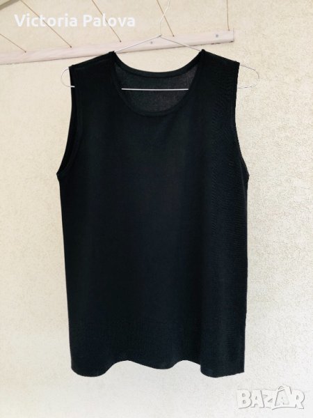 Черен потник Италия,модерен рипс, снимка 1
