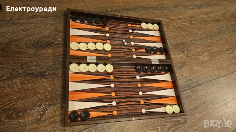 Табла и Шах  Yenigun Taviа,  Експерт, гланцово дърво, 48 см , снимка 1