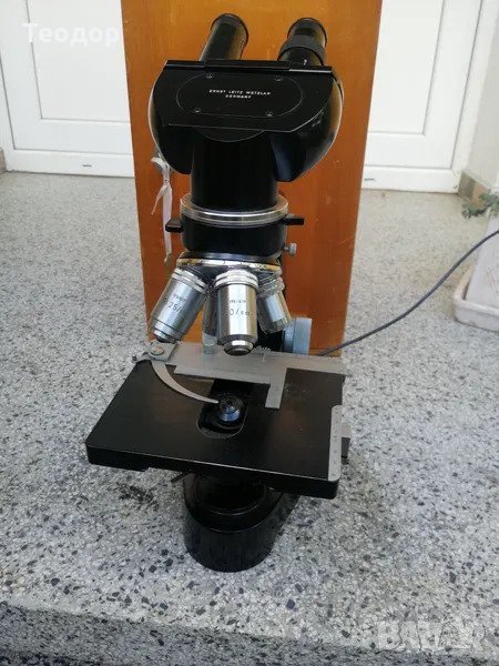  Микроскоп leitz , снимка 1