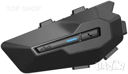 Ново Maxto MX2 Bluetooth хендсфри за каски, водоустойчиво, до 20 часа, снимка 1