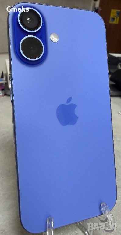 Iphone 16 128GB Ultra Marine 92 % като нов, снимка 1