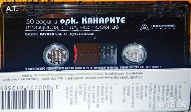 Оркестър Канарите, снимка 3 - Аудио касети - 52506942