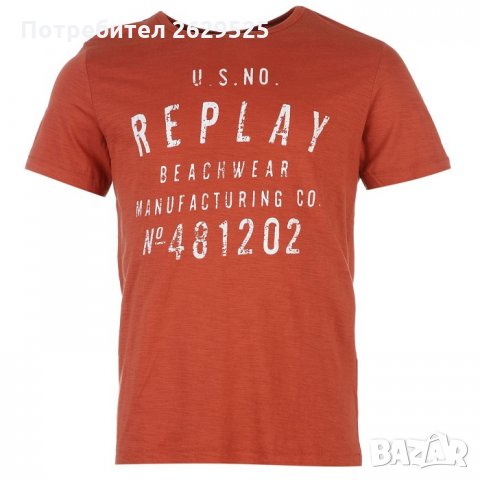 Нови и оригинални тениски Replay размери M , L , XXL
