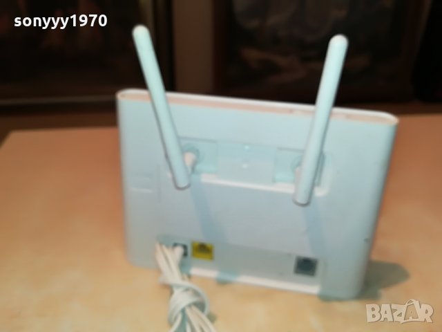 4G HUAWEI 4G ROUTER-бял с бели антени 2708211836, снимка 9 - Рутери - 33942788