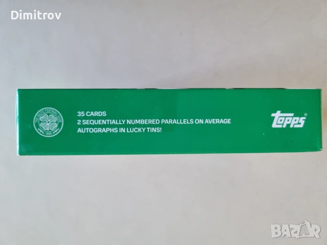 Topps Celtic's collectors tin - колекционерска кутия, снимка 2 - Колекции - 54315771