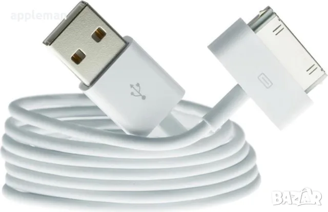Кабел за iPhone 2 3G 3GS 4 4S iPad 1 2 3 iPod зарядно 2G USB, снимка 4 - USB кабели - 56204695