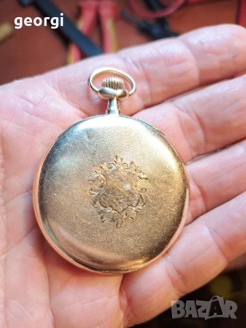 златен швейцарски джобен часовник Longines , снимка 6 - Джобни - 47892977