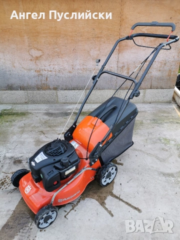 Husqvarna Самоходна бензинова косачка Briggs Stratton, снимка 6 - Градинска техника - 54068684