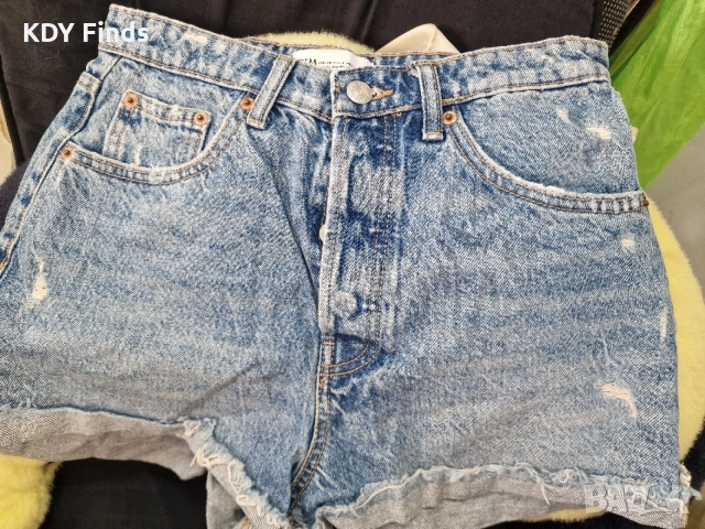 Zara къси панталони дънки