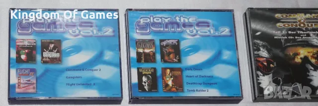 Лот от Игри за PC Command And Conquer Generale/Flight Unlimited 2/ Tomb Rider 2/Gangsters/Dark Omen/, снимка 2 - Игри за PC - 39297418