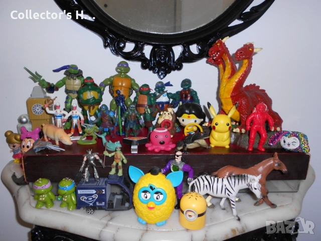 Лот играчки костенурките нинджа, фърби, Покемон Супермен и др. TMNT Superman DC Comics Pokemon, снимка 2 - Колекции - 53541260