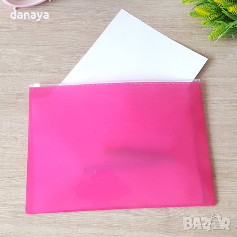 3064 PVC папка за документи с цип, А4, снимка 4 - Ученически пособия, канцеларски материали - 37800591