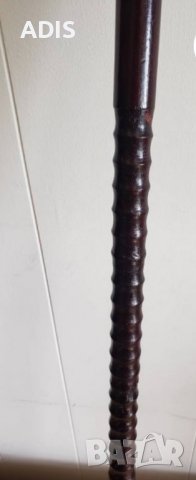  Дървен Бастун ръчна изработка /Мексико ценен дърворезба /кучешка глава /Мексико, снимка 2 - Други ценни предмети - 38430510