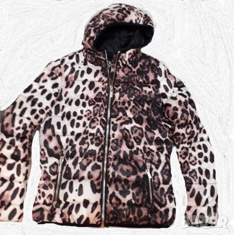 Relish марково дамско пролетно яке принт леопард - размер- М, снимка 2 - Якета - 31928024