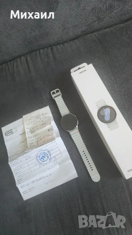 Samsung Galaxy Watch 7 44mm бял, снимка 3 - Смарт часовници - 56226986