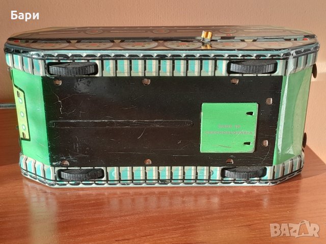 Рядка стара механична ламаринена играчка -Танк/Панцер, снимка 10 - Колекции - 44302504