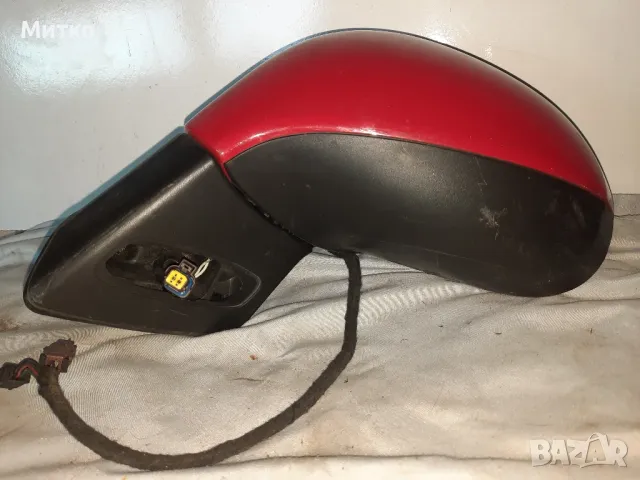 Ляво червено странично огледало за Пежо 207  PEUGEOT 207, снимка 4 - Части - 48785224