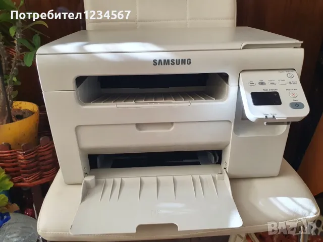 Samsung SCX-3400, лазерен принтер/копир/скенер, 20стр/мин, 1200x1200dpi, 64MB, USB, снимка 1 - Други - 48096747