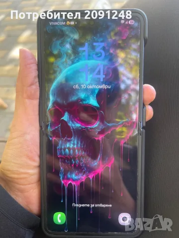 Samsung Z flip 7 Blue 256 GB, снимка 5 - Samsung - 56439539