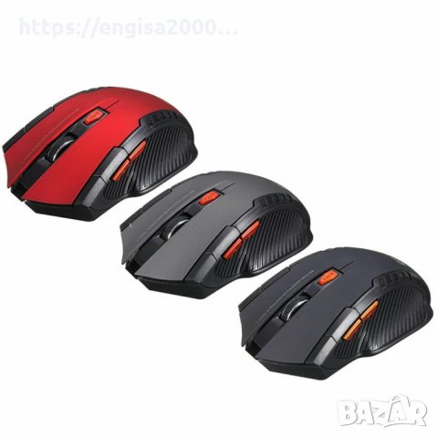 Оптична безжична мишка 1200 DPI 2.4Ghz, снимка 6 - Клавиатури и мишки - 31554519