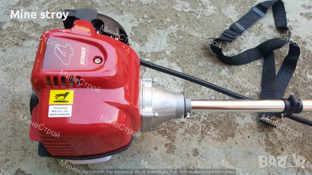 Бензинов 4-тактов Тример ХОНДА 68куб. Храсторез HONDA UMK450UE OHC, снимка 5 - Градинска техника - 39933910