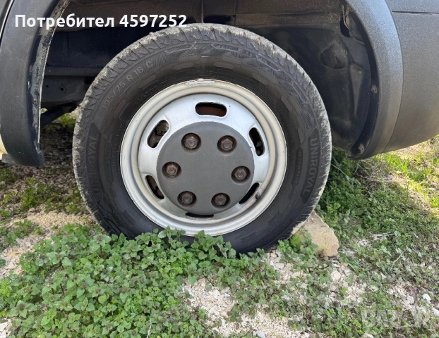 6бр.Джанти 16цола 6x170 + НОВИ ГУМИ Uniroyal 195/65/16C за бус Iveco Daily, снимка 2 - Гуми и джанти - 54290780