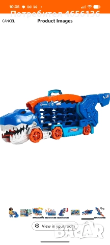 Hot wheels T-rex car track писта за коли Т-рекс, снимка 3 - Коли, камиони, мотори, писти - 52742561