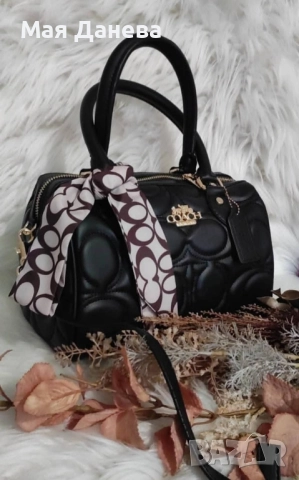 НАМАЛЕНАИЕ Coach дамска чанта , снимка 3 - Чанти - 52104976