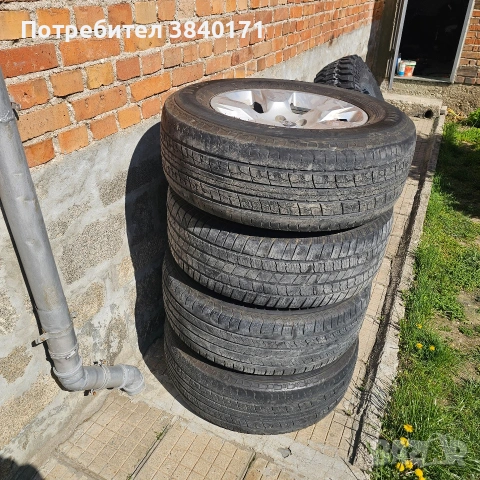 Продавам джанти с гуми 275/65 R18 с междоболтово 6x139.7, снимка 5 - Гуми и джанти - 54145800