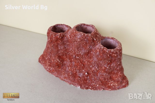 Ваза "Корал" тройна 3, снимка 5 - Вази - 37701522