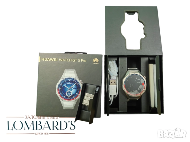 Huawei GT 5 Pro Titanium, снимка 2 - Смарт гривни - 51432018