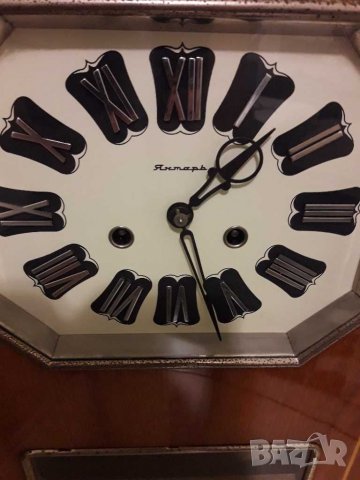 Стар стенен часовник-Янтар , снимка 13 - Антикварни и старинни предмети - 29674710
