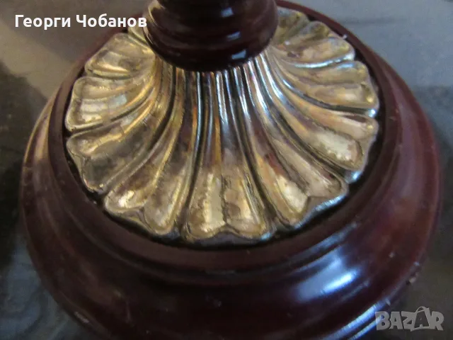 Свещник от дърво и метал., снимка 15 - Свещи и свещници (декоративни) - 55963032