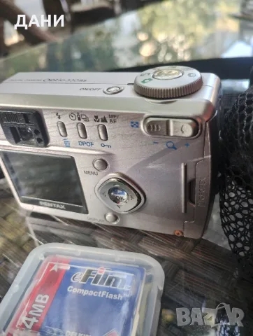  дигитален компактен цифров Фотоапарат Pentax с чантичка и допълнителна карта памет, снимка 5 - Фотоапарати - 56079059