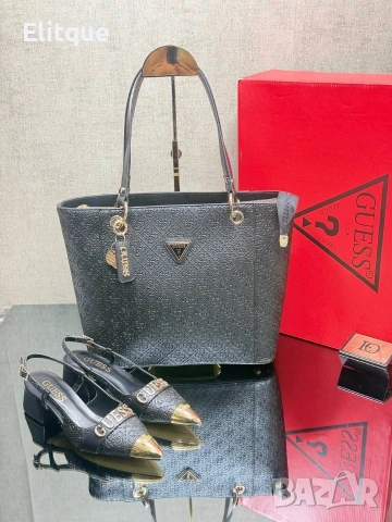 обувки на ток guess , снимка 5 - Дамски обувки на ток - 53359783